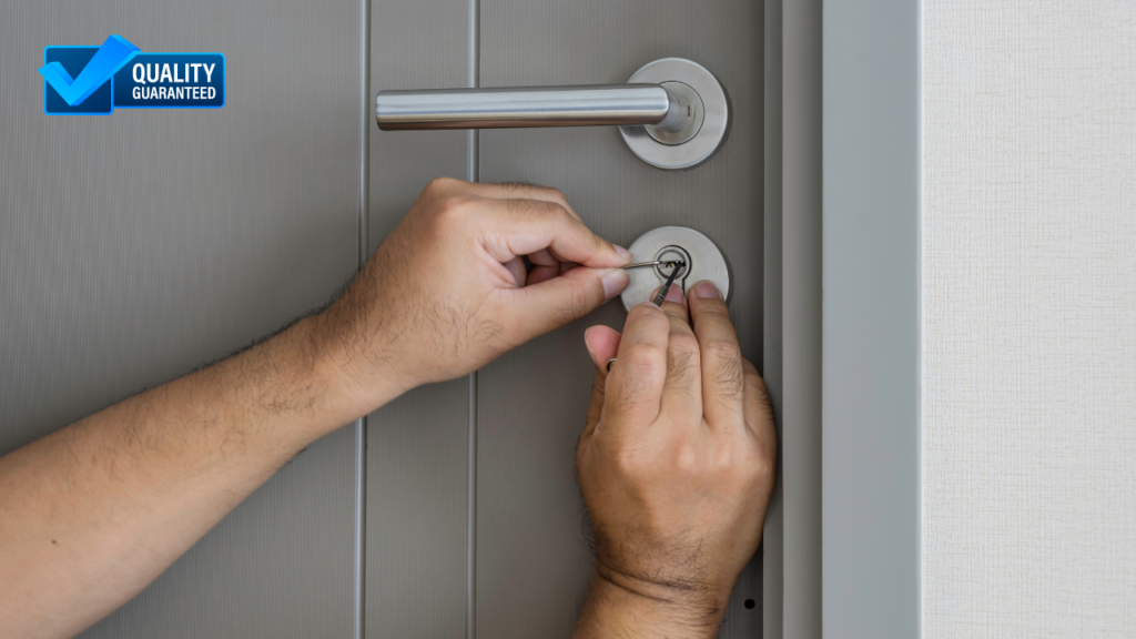 brighton locksmith opening a door using non-destructive methods